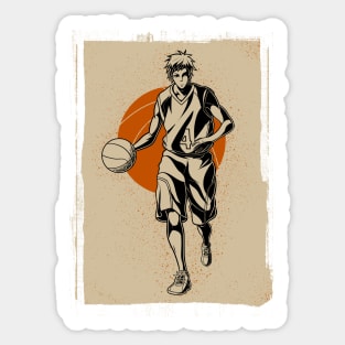 Seijuro Akashi in Action Sticker